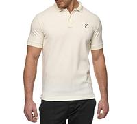 Indicode Hommes Wadim Polo Shirt | T-Shirt à col Classique en Coton White Asparagus XXL