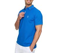 Indicode Hommes Wallo Polo Shirt | T-Shirt à col Classique en Coton Skydiver S
