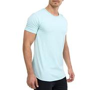 Indicode Hommes Willbur Tee Shirt | T-Shirt à col Rond Surf Spray M