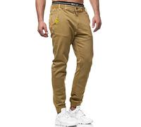 Indicode Hommes Zannes Pants | Pantalon en Tissu avec 5 Poches Amber XL
