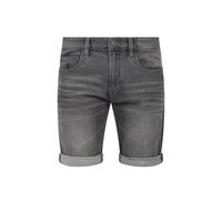 Indicode IDQuentin Homme Short en Jean Pantalon Denim Court en Stretch Poches Italiennes Destroyed Look Mélange de Coton Regular Fit, Taille:L, Couleur:Light Grey (901)