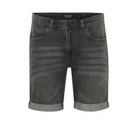 Indicode IDQuentin Homme Short en Jean Pantalon Denim Court en Stretch Poches Italiennes Destroyed Look Mélange de Coton Regular Fit, Taille:2XL, Couleur:Dark Grey (910)