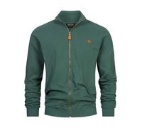 Indicode INGuadalupe Cardigan en coton pour homme | Pull avec poignets côtelés pour homme