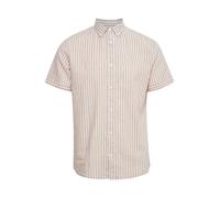 INDICODE JEANS Chemise 'Hank' beige / blanc, Taille XL
