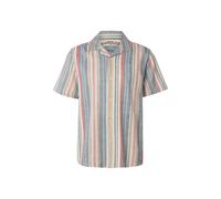 INDICODE JEANS Chemise 'Ravin' écru / saphir / bleu clair / rouge clair, Taille XS