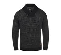 INDICODE JEANS Pull-over 'Copent' gris / noir, Taille S