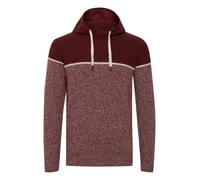 INDICODE JEANS Pull-over 'Lynde' bordeaux / rouge chiné / blanc cassé, Taille M
