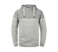 INDICODE JEANS Pull-over 'Lynde' gris / gris clair / blanc cassé, Taille L
