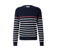 INDICODE JEANS Pull-over 'Mars' bleu marine / corail / blanc, Taille M