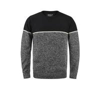 INDICODE JEANS Pull-over noir / noir chiné / blanc cassé, Taille M