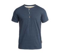 INDICODE JEANS T-Shirt 'Tony' bleu foncé / blanc, Taille XXXL