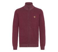 INDICODE JEANS Vestes en maille 'Andy' marron / lie de vin, Taille S