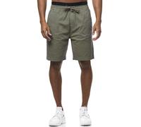Indicode Kelowna Short chino pour homme avec 4 poches en 98 % coton | Bermuda d'été pour homme, Covert Green, M