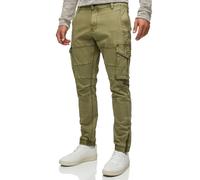 Indicode Pantalon cargo Alex pour homme en coton avec 6 poches | Pantalon cargo chino pour hommes, Aloe, L