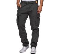 Indicode Pantalon Cargo Homme William - multi-poches esprit outdoor pratique