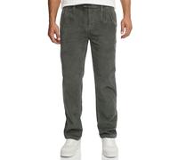 Indicode Pantalon en velours côtelé pour homme INGustaf avec stretch en coton | Pantalon de loisirs pour homme, Castor Gray, 32W / 32L