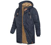 Indicode Parka Homme Bardsley - doudoune longue hiver chaude style urbain