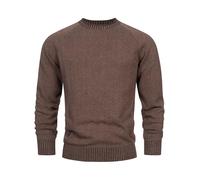Indicode Pull en tricot fin INMassum pour homme avec col rond | Pull en tricot en coton, Cortex, L