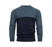 Indicode Pull en tricot Inmoltilion pour homme 100 % coton | Pull en tricot pour homme, Sky Captain, M