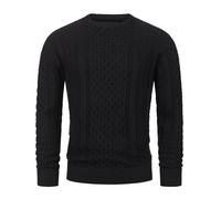 Indicode Pull Homme INBellin - tricot col rond à la finition soignée