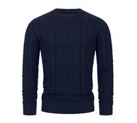 Indicode Pull Homme INBellin - tricot col rond à la finition soignée