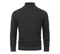 Indicode Pull Homme INHarlan - maille chaude col roulé élégant hiver...
