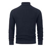 Indicode Pull Homme INHarlan - tricot col roulé à l’allure chaleureuse