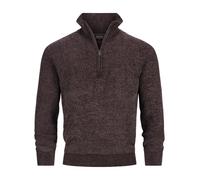 Indicode Pull Homme INHunch - maille half zip col montant confortable urbain