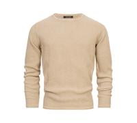 Indicode Pull Homme INPetri - tricot fin léger à la tenue équilibrée