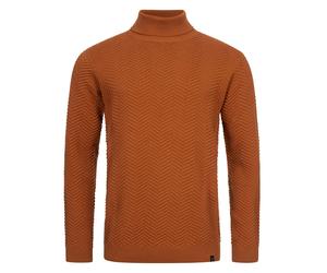 Indicode Pull Homme Saini - tricot col roulé au caractère chaleureux
