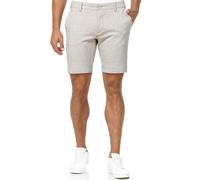 Indicode Hommes Aalborg Chino Shorts | Pantalon Court Chino à 4 Poches