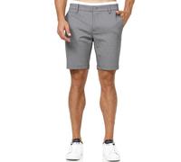 Indicode Hommes Aalborg Chino Shorts | Pantalon Court Chino à 4 Poches Lt Grey Mix M
