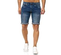 Indicode Short en jean Kaden, Indigo moyen., M