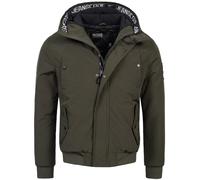 Indicode Veste Homme Albany - softshell matelassée mi-saison coupe moderne