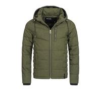 Indicode Hommes Circus Quilted Jacket | Veste matelassée aspect doudoune