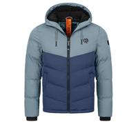 Indicode Veste Homme INAgiotis - doudoune matelassée hiver avec capuche...