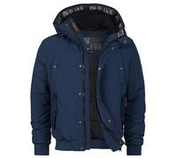 Indicode Veste Homme INAlbanos - hiver avec capuche zippée style moderne chaud