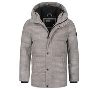 Indicode Hommes INCuppert Winter Jacket | Veste d'hiver avec col montant et capuche Black XXL