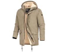 Indicode Veste Homme INLedley - velours côtelé doublure teddy chaude hiver