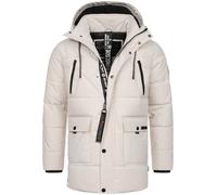 Indicode Hommes INWess Quilted Jacket | Veste matelassée à capuche Kit L