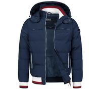 Indicode Hommes Marlon Quilted Jacket | Veste matelassée aspect doudoune Navy Mix XL