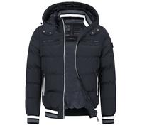 Indicode Veste Homme Marlon - doudoune matelassée hiver capuche style duvet
