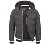 Indicode Veste Homme Marlon - doudoune matelassée hiver capuche style duvet