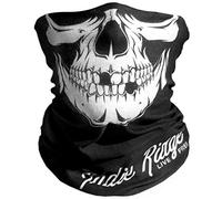Indie Ridge Masque de moto en forme de tête de mort - Masque d'hiver pour le ski, le snowboard