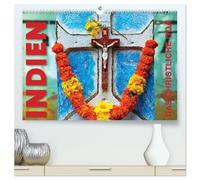 Indien - Das christliche Goa (hochwertiger Premium Wandkalender 2026 DIN A2 quer), Kunstdruck in Hochglanz: Goa, das an der malerischen Küste Indiens ... christliche Geschichte und Architektur.