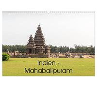 Indien - Mahabalipuram (Wandkalender 2026 DIN A3 quer), CALVENDO Monatskalender: Die einzigartigen Tempel und Bauwerke von Mahabalipuram.