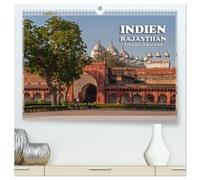 Indien, Rajasthan (hochwertiger Premium Wandkalender 2026 DIN A2 quer), Kunstdruck in Hochglanz: Aufnahmen aus Nordindien mit dem wunderschönen Taj Mahal und der romantischen Pink City.