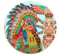 Indiens |Art aborigène| Puzzles Amusants en Famille 1000pcs (67.5x67.5cm) Adultes