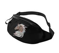 Indigène Totem Animal Coloré Cheval Fanny Pack Sport Casual Taille Pack pour Femmes Hommes À La Mode