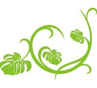 Indigos 4051719128185 Sticker Mural, Vinyle, Vert Citron, 60 x 10 x 10 cm